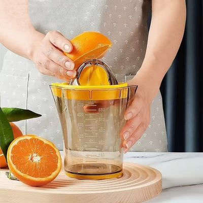 Kitchen Gadget Manual Juicer With Scale Metering