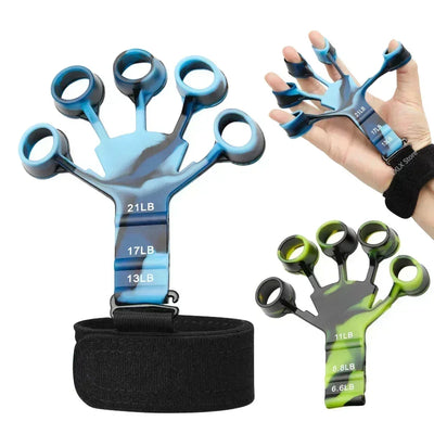 Training & Exercise 6 Resistance Hand Expander Finger Grip